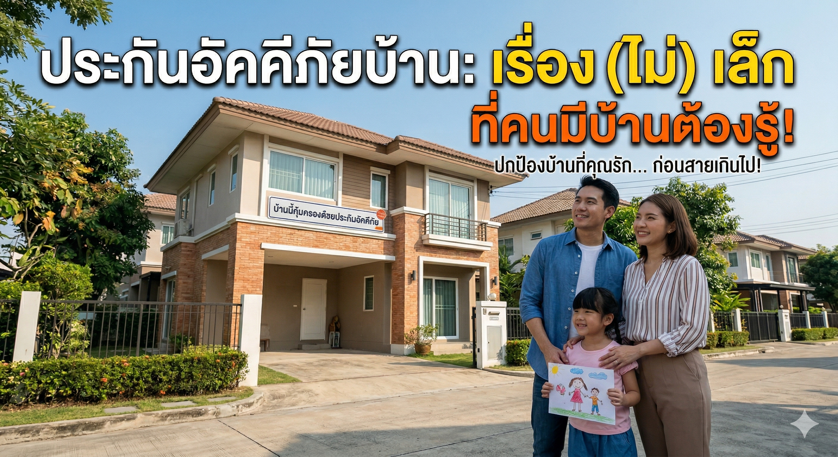 ประกันอัคคีภัยที่อยู่อาศัย